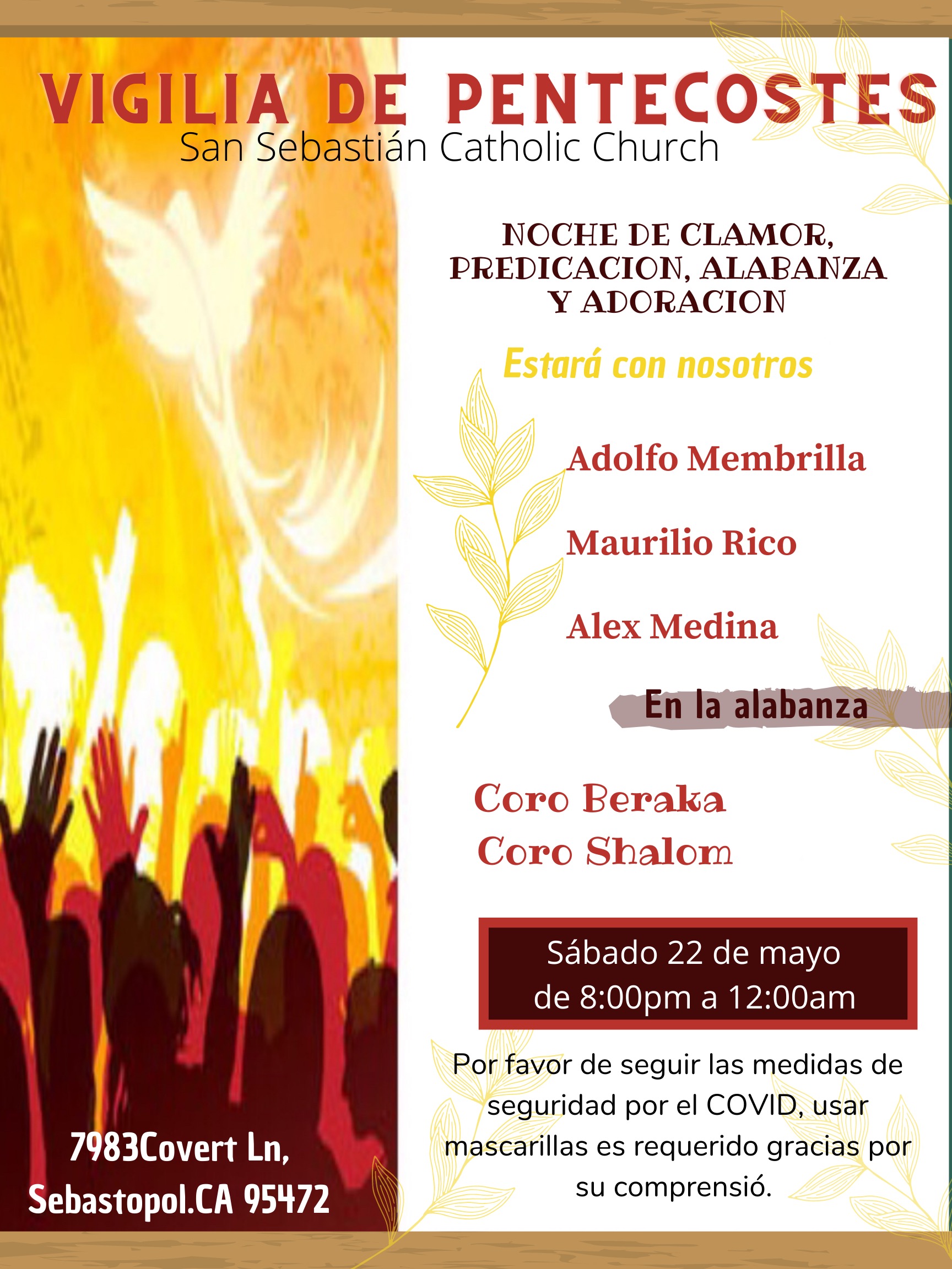 Vigilia De Pentecostes 2021 Welcome 4098